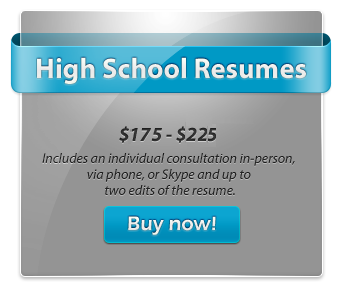 pricing-high-school-resumes